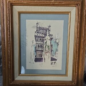 Framed Architectural Art Print